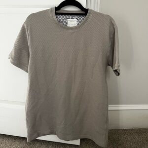 Denim & Flower Light Brown Short Sleeve Tee